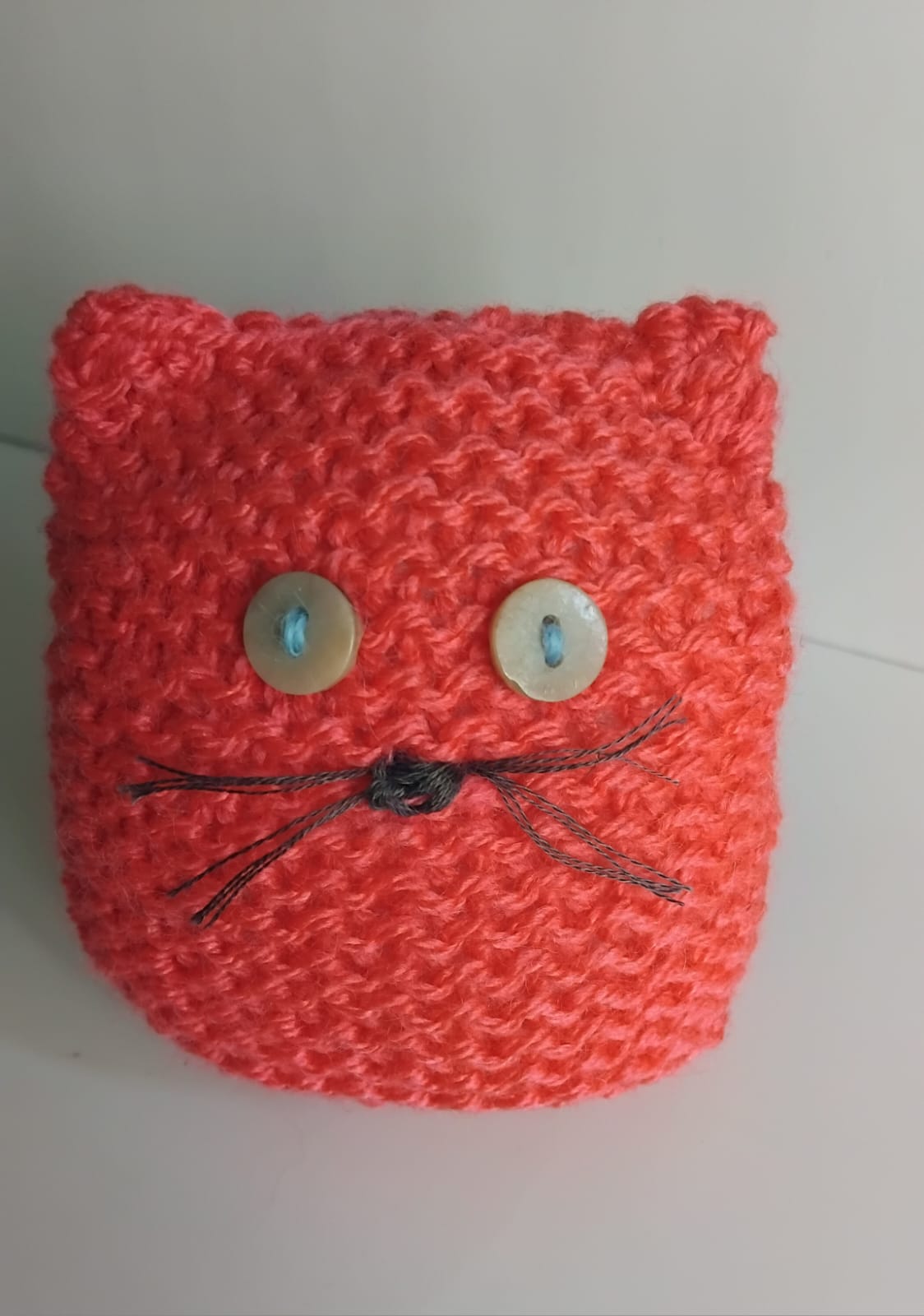 Chat en tricot