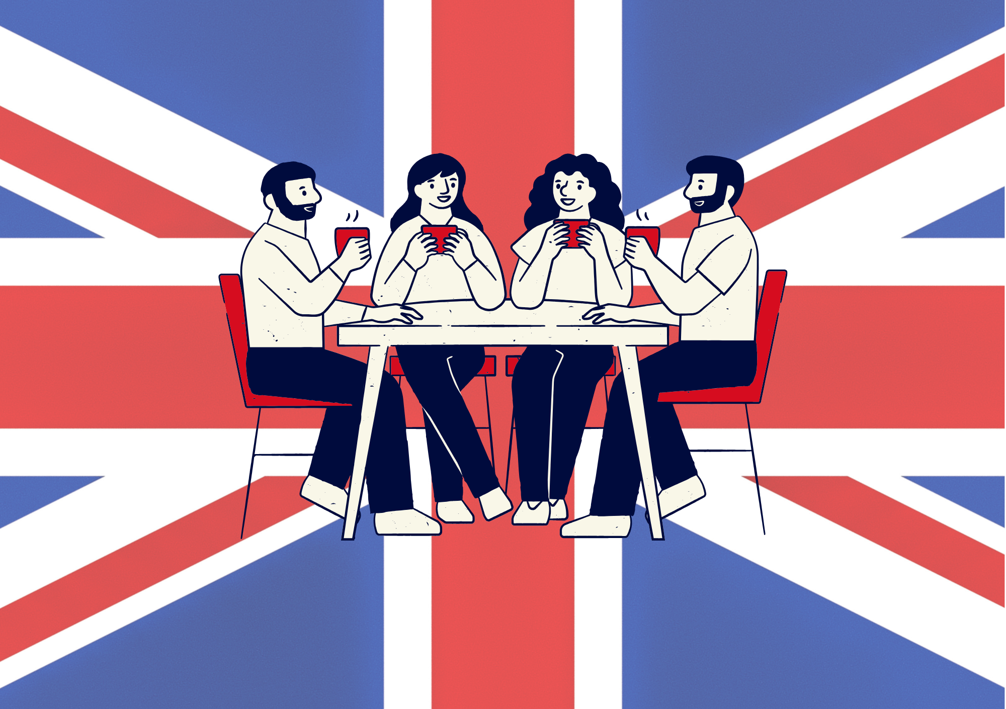 English & café