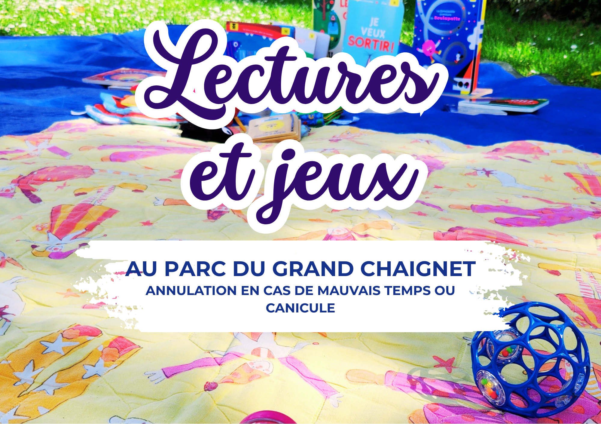 Lecture et jeux parc du Grand Chaignet 