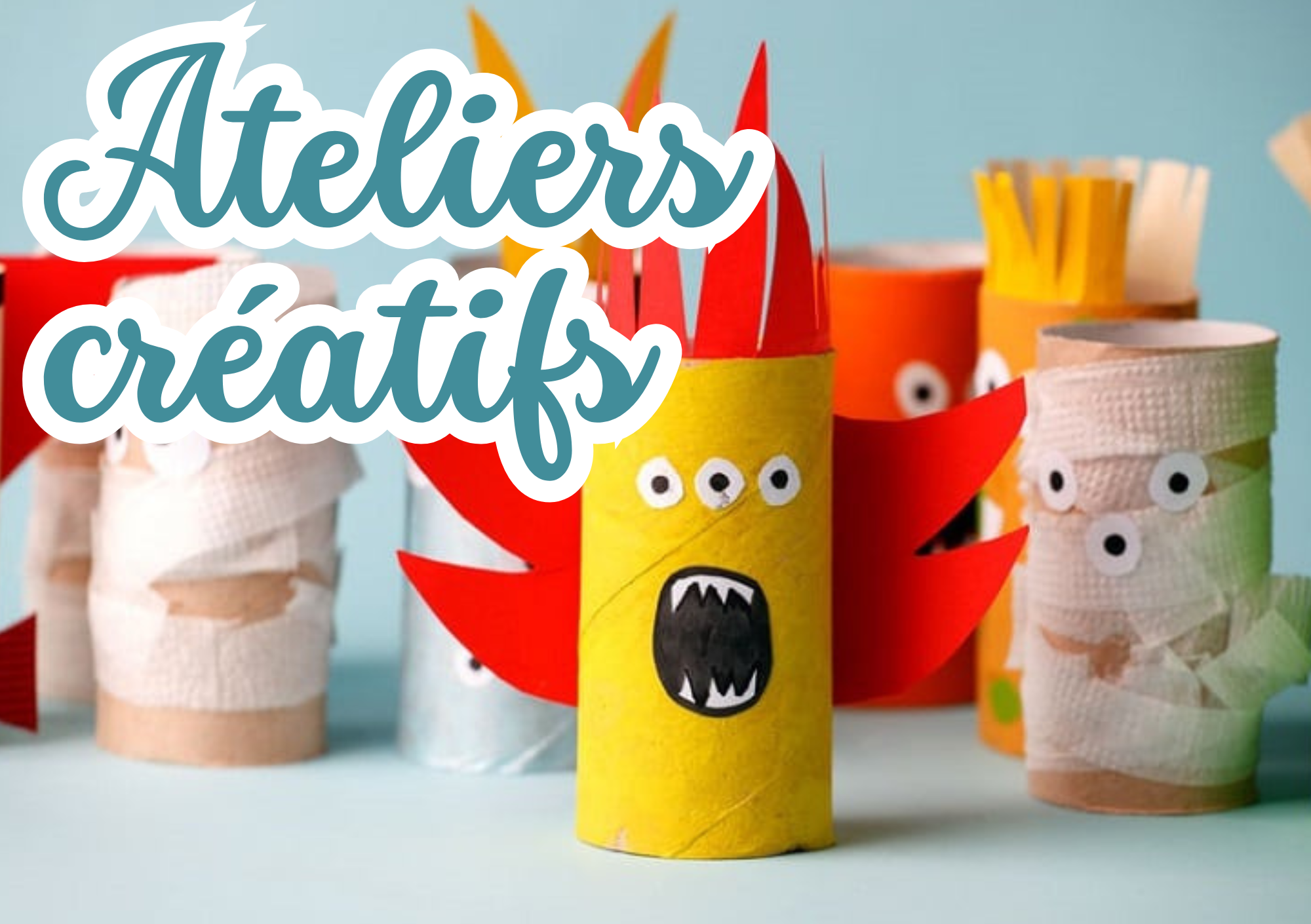 Atelier créatif : Fabrique tes monstres rigolos